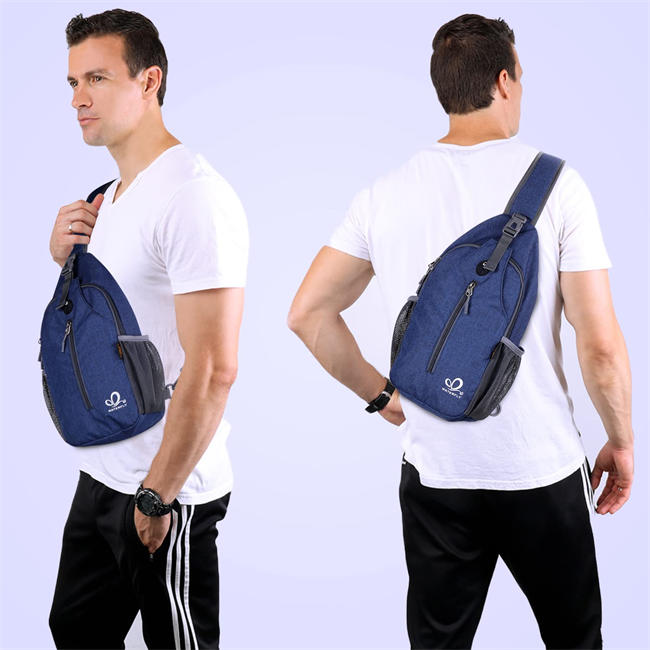 Crossbody Sling Backpack Sling Bag Travel Hiking Chest Bag Daypack